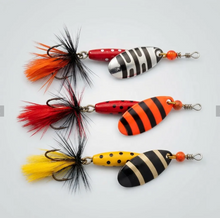 Cargar imagen en el visor de la galería, Kit Señuelos Pesca Spinner Falcon Claw Con Mosca 3 Uds