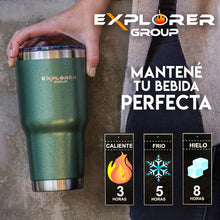 Cargar imagen en el visor de la galería, Vaso Termico Explorer Tazon 750Ml/Acero Inoxidable/MUG/Color