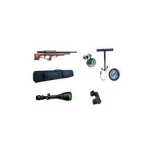 Cargar imagen en el visor de la galería, Kit Rifle Akela Pcp +bombin 3 Etapas+ Funda +mira Konus+ Geo