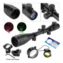 Cargar imagen en el visor de la galería, Rifle Pcp P10 Cal 5,5mm + Mira 6-24x50 + 250 Postones Geo