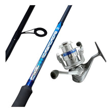 Cargar imagen en el visor de la galería, Set Caña Rio Lago Pescar Okuma + Carrete 1.80 Mts Geoutdoor