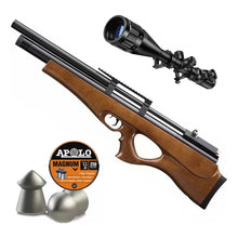 Cargar imagen en el visor de la galería, Rifle Pcp P10 Cal 5,5mm + Mira 6-24x50 + 250 Postones Geo