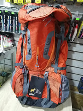 Cargar imagen en el visor de la galería, Mochila Safari Sb016bk001-2 65l Roja-naranja Outdoor Camping