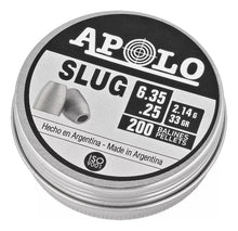 Cargar imagen en el visor de la galería, POSTONES APOLO SLUG 6,35 MM – PACK DE 3 LATAS, 600 UNIDADES