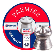 Cargar imagen en el visor de la galería, Postones Crosman Destroyer Punta Hueca 4,5 mm – 250 Unidades