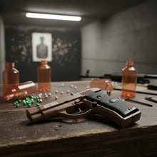 Cargar imagen en el visor de la galería, Pistola Balin Swiss Arms P84 Full M Tan Co2