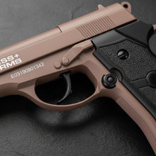 Cargar imagen en el visor de la galería, Pistola Balin Swiss Arms P84 Full M Tan Co2