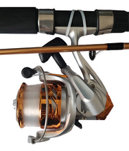 Cargar imagen en el visor de la galería, Set Pesca Rio/lago 1.80 Mts 4-10 Grs + Spinner + Anzuel /geo