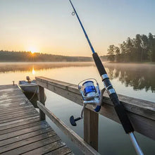 Cargar imagen en el visor de la galería, Set Pesca Rio/lago 1.95 Mts 4-15 Grs + Spinner + Vinilo /geo