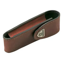 Cargar imagen en el visor de la galería, Estuche de Cuero Victorinox 4.0548 Café para Navajas de 111 mm