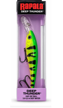 Cargar imagen en el visor de la galería, Señuelo Rapala Deep Thunder 11 cm 28 g Color Verde Firetiger – Trolling y Mar