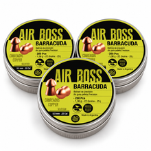 Cargar imagen en el visor de la galería, Pack 3 Latas Postones Apolo Air Boss Barracuda 5,5 mm – 750 Unidades