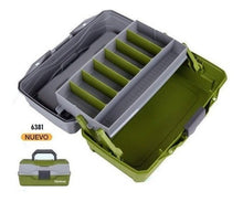 Cargar imagen en el visor de la galería, Caja Pesca Flambeau 6381tb 1 Bandeja Camping Geoutdoor