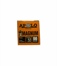 Cargar imagen en el visor de la galería, Poston APOLO Magnum 4.5mm 9gr 150cjx100u. 12001 caza rifle