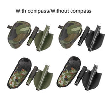 Cargar imagen en el visor de la galería, Pala Plegable 2 en 1 Campaña Outdoor camping caza