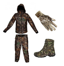 Cargar imagen en el visor de la galería, Chaqueta Softhell Quail Pantalon Camo Timber Botas +guantes