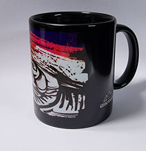Cargar imagen en el visor de la galería, Taza Negra Café o Té Diseños Pesca Deport Salmon 325ml Regal
