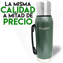 Cargar imagen en el visor de la galería, Termo Explorer Térmico 1 L/Acero Inoxidable/Frio/Calor/Color