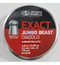 Cargar imagen en el visor de la galería, 2x Postones Jsb Exact Jumbobeast 5.5 33,956g 150u Geoutdoor