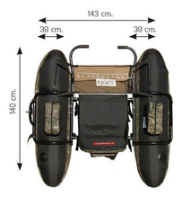 Cargar imagen en el visor de la galería, Catamaran Para Pesca Hart Vi-pontoon Bote Inflable Geoutdoor