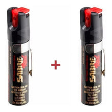 Cargar imagen en el visor de la galería, Pack 2 Unidades Spray Gas Pimienta Americano 22grs Geoutdoor
