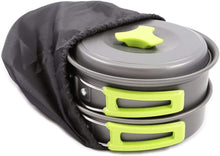 Cargar imagen en el visor de la galería, Set De Ollas Camping Portátil Outdoor 1-2 Personas