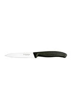 Cargar imagen en el visor de la galería, Cuchillo Victorinox Negro Puntiagudo Hoja 10 cm