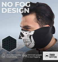 Cargar imagen en el visor de la galería, Mascara Termica Neopreno Calavera Adulto Standar