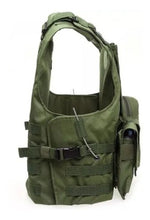 Cargar imagen en el visor de la galería, Chalecos Tacticos Chaleco Tactico Militar Airsoft Caza Verde
