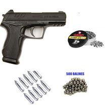 Cargar imagen en el visor de la galería, Pistola Gamo C15 Blowback + 500 BB + 10 co2 + 250 Postones