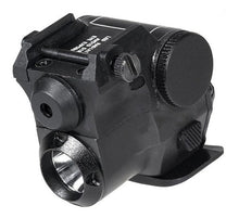 Cargar imagen en el visor de la galería, Mira Láser Verde Táctico +luz Led Linterna Rifle Pistola 20m