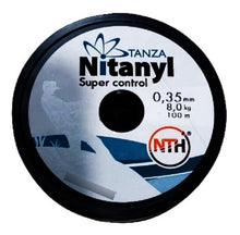 Cargar imagen en el visor de la galería, Nylon Monofilamento Tanza Nitanyl / 0.40mm 1200mts 12B/100M