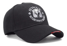 Cargar imagen en el visor de la galería, Gorro Hombre Jockey Bordado New Swatt Airsoft Negro