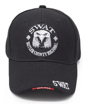 Cargar imagen en el visor de la galería, Gorro Hombre Jockey Bordado New Swatt Airsoft Negro