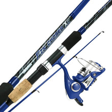 Cargar imagen en el visor de la galería, Set de Pesca Combo Okuma 2.10mt Finchaser Turqu/Mango Corcho