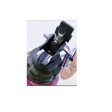 Cargar imagen en el visor de la galería, Encendedor Metal 5 cm Soplete Recargable Llavero Granada