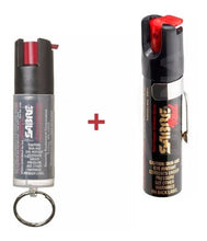 Cargar imagen en el visor de la galería, Pack Gas Pimienta Sabre 22grs + Gas Pimienta 14grs Geoutdoor