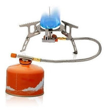 Cargar imagen en el visor de la galería, Kit Cocinilla Camping A Gas Manguera + Set Ollas Campsor 2p
