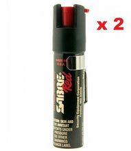 Cargar imagen en el visor de la galería, Pack 2 Unidades Spray Gas Pimienta Americano 22grs Geoutdoor