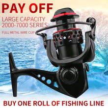 Cargar imagen en el visor de la galería, Carrete Pesca Cf4000 Ashconfish 8Rod Riolago+bobina 100m GE0