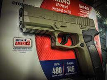 Cargar imagen en el visor de la galería, Pistola Balin metal Crosman Mk45 Tactico Desert Co2