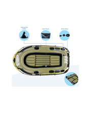 Cargar imagen en el visor de la galería, Bote Safari Fishman 300 set 2+1 Pers +Remos Pesca Resistente