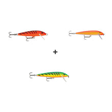 Cargar imagen en el visor de la galería, KIT 3 Señuelos Rapala Spinning Teamesko/Ultralight/Coutdown