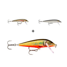 Cargar imagen en el visor de la galería, KIT 3 Señuelos Rapala Spinning Teamesko/Ultralight/Coutdown