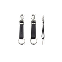 Cargar imagen en el visor de la galería, Clip Victorinox Llavero Cuero Negro / 7cm outdoor CAZA pesca