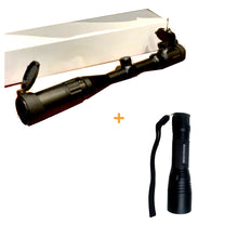 Cargar imagen en el visor de la galería, Mira Telescopica Caza 4-16x44 AOE Monutra+Linterna Tactica