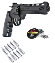 Cargar imagen en el visor de la galería, Revolver Vigilante Crosman + 250 Poston + 10 Co2
