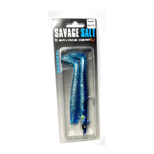 Cargar imagen en el visor de la galería, Señuelo pesca Savage Sandeel Vinilo 42g/16cm+Repuest Silicon