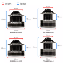 Cargar imagen en el visor de la galería, Carrete Pesca Fmaf4000 Frwanf 4rod Spinig+multi 4hebras 300m