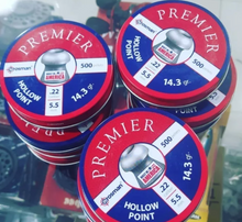 Cargar imagen en el visor de la galería, Kit 3x Poston Crosman Premier Hollow Point 5,5/14,3g 1500u
